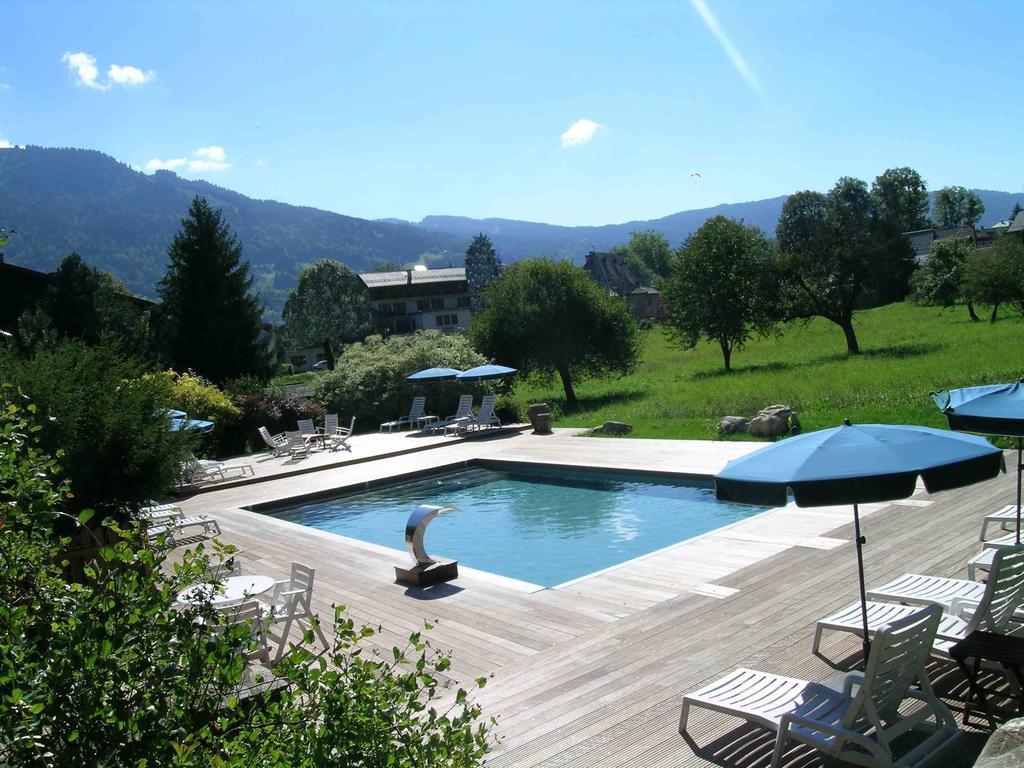 Residence Hôtelière La Renardiere Samoëns Exterior foto