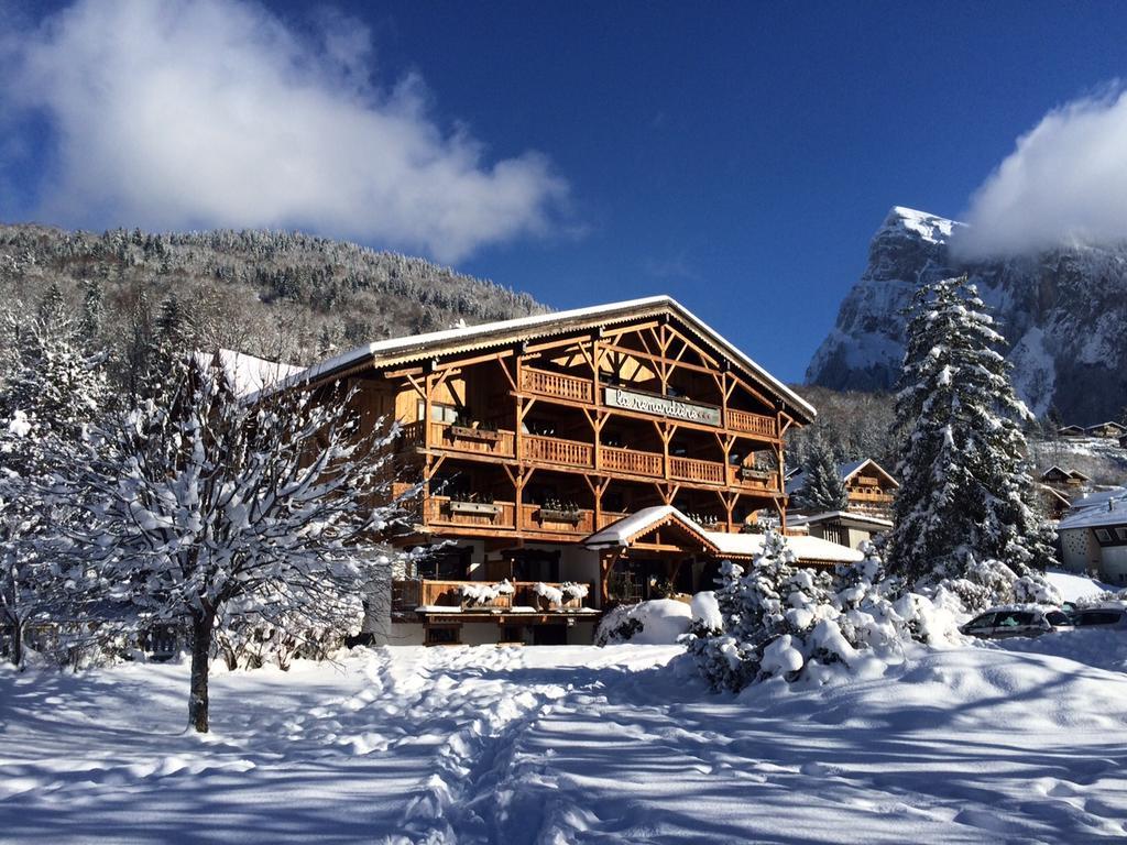 Residence Hôtelière La Renardiere Samoëns Exterior foto